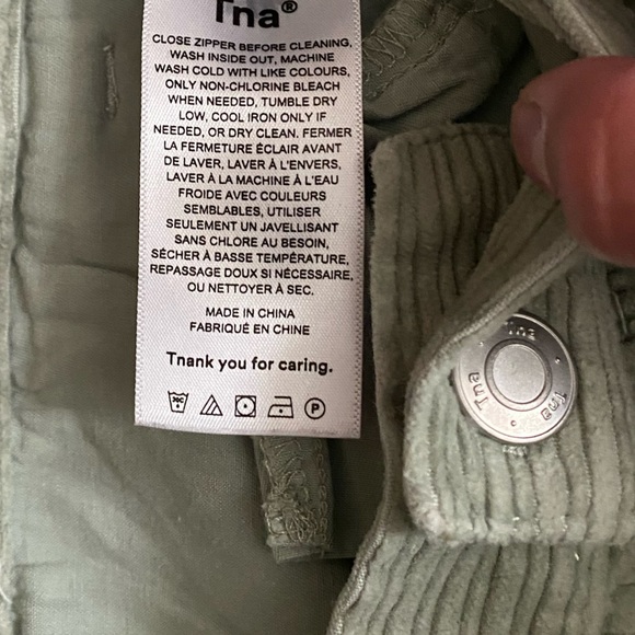 Wilfred Aritzia Ripcord corduroy pants - Picture 4 of 10